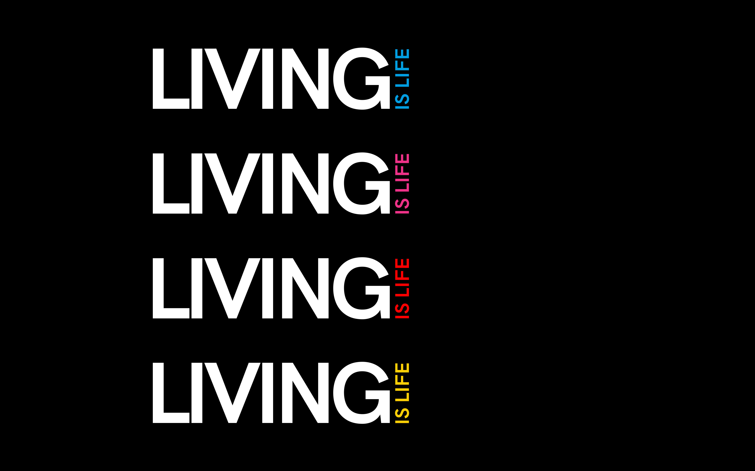 LOGO Living is Life